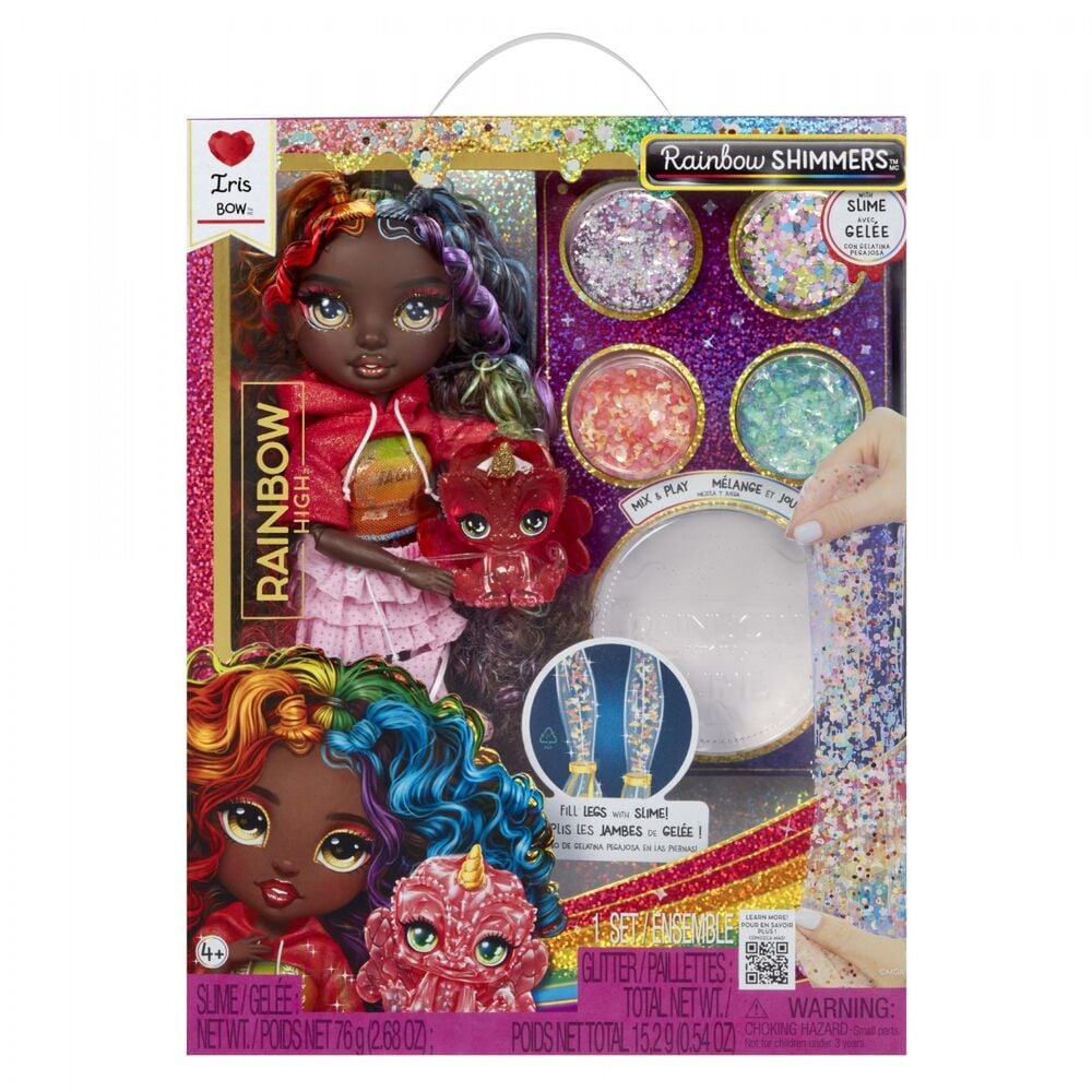 Muñeca Iris Feature Fantasy Rainbow Shimmers Rainbow High - imagen 7