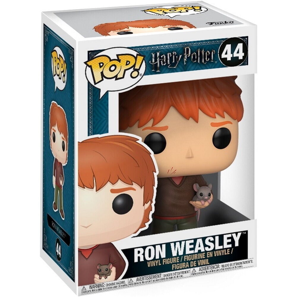Figura POP Harry Potter Ron Weasley with Scabbers - imagen 2