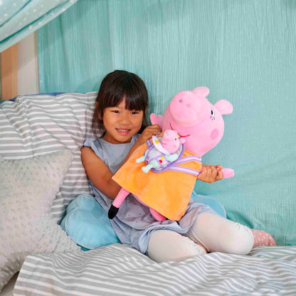 Peluche Mama Pig con Evie Peppa Pig 33cm - imagen 7