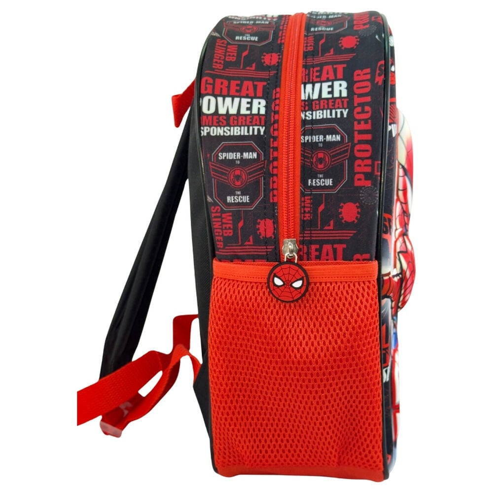 Mochila 3D Hero Spiderman Marvel 30cm - imagen 4