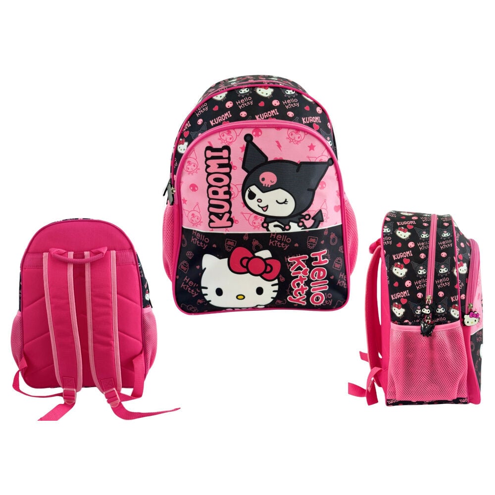 Mochila Kuromi & Hello Kitty 40cm - imagen 3