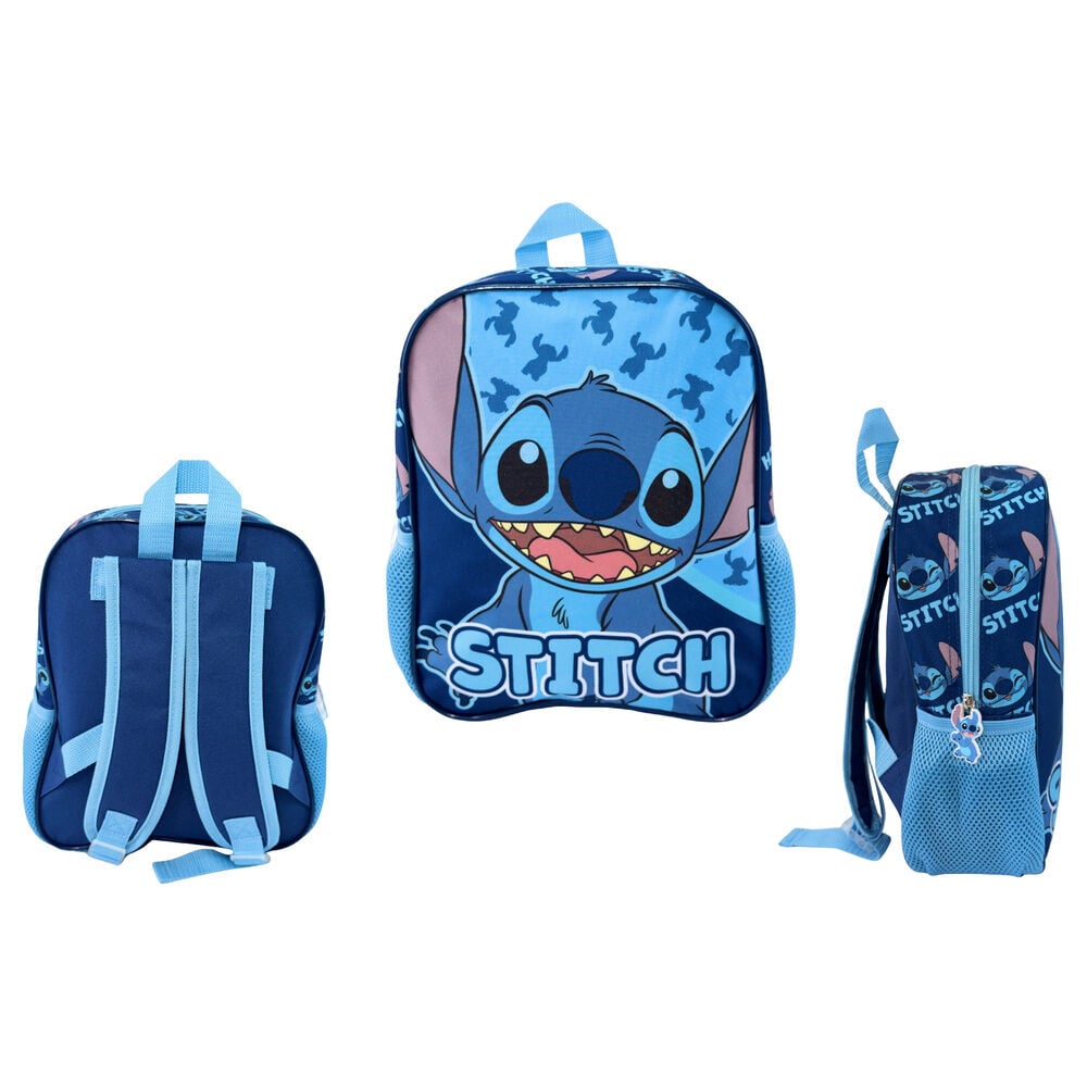 Mochila Abstract Stitch Disney 30cm - imagen 4