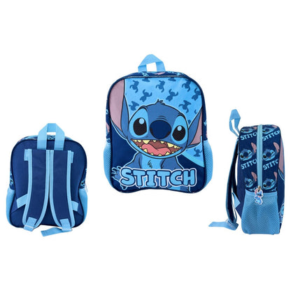 Mochila Abstract Stitch Disney 30cm - imagen 4