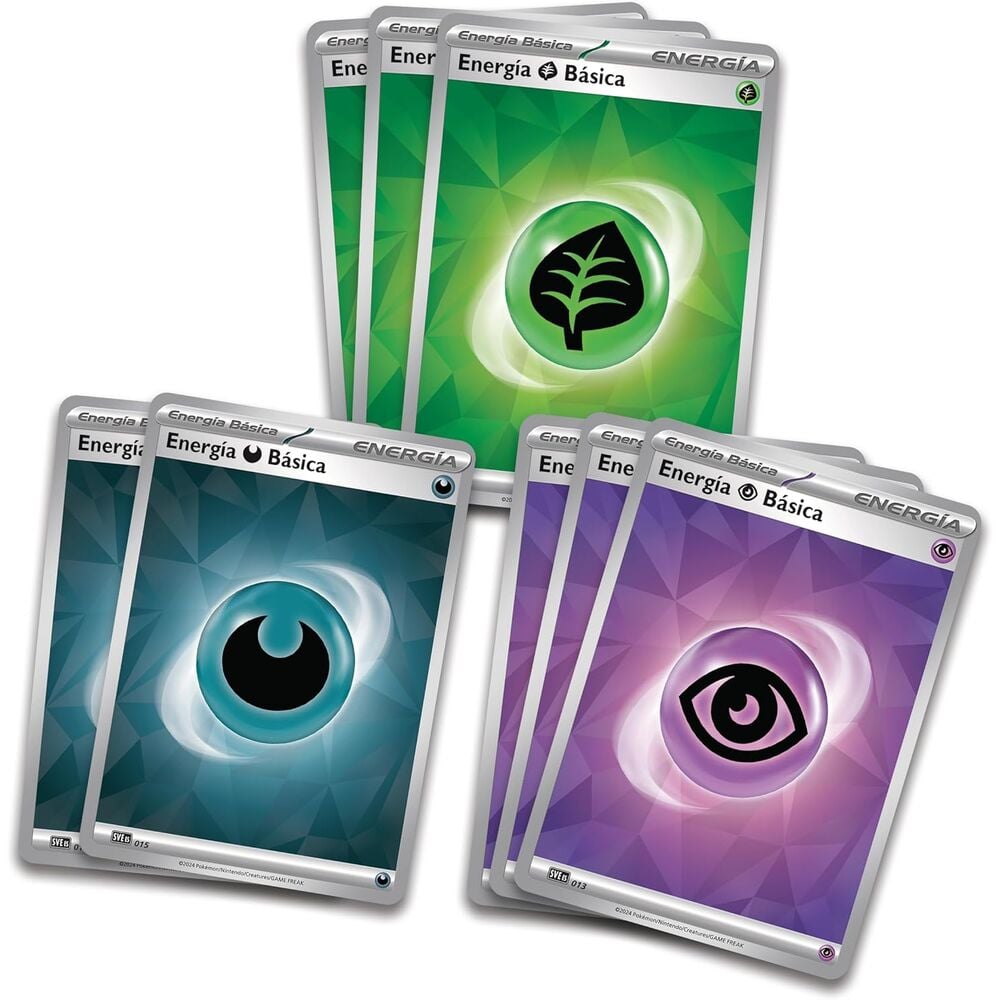 Blister cartas League Battle Deck Team Rockets Mewtwo Ex Pokemon Latino - imagen 2