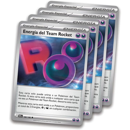 Blister cartas League Battle Deck Team Rockets Mewtwo Ex Pokemon Latino - imagen 3
