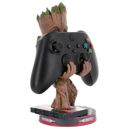 Cable Guy soporte sujecion Smiley Groot Guardianes de la Galaxia Marvel 20cm - imagen 3