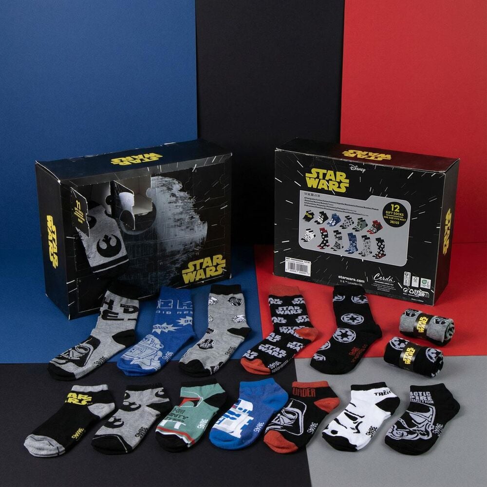 Set 12 pares calcetines Star Wars adulto - imagen 4