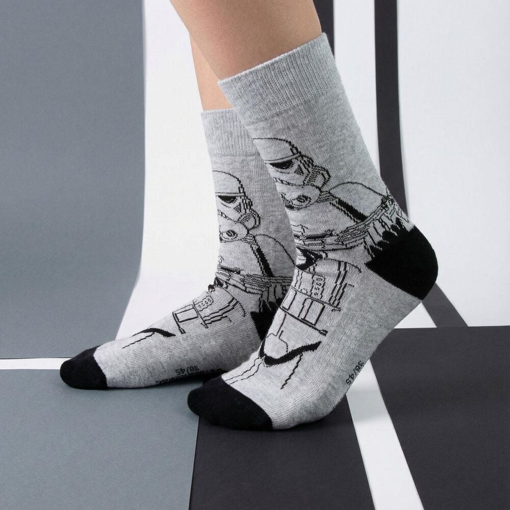 Blister 5 pares calcetines Star Wars adulto - imagen 7