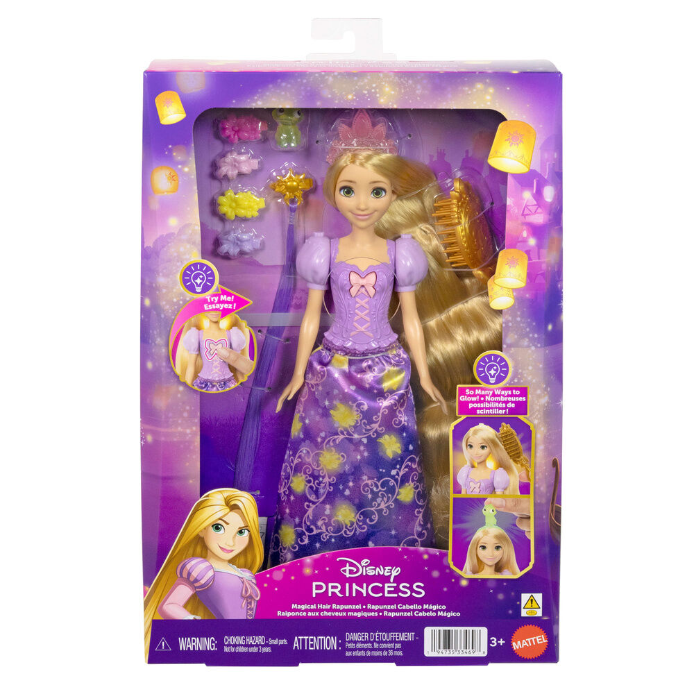 Muñeca Reveal Rapunzel Enredados Disney