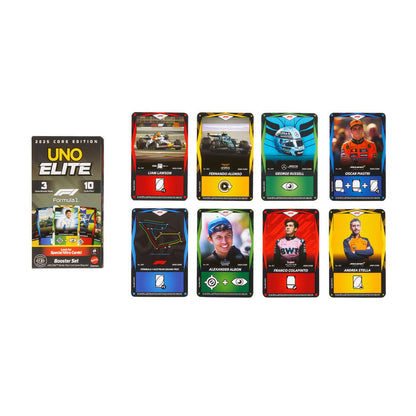 Juego cartas UNO Elite F1 Booster Pack - imagen 2