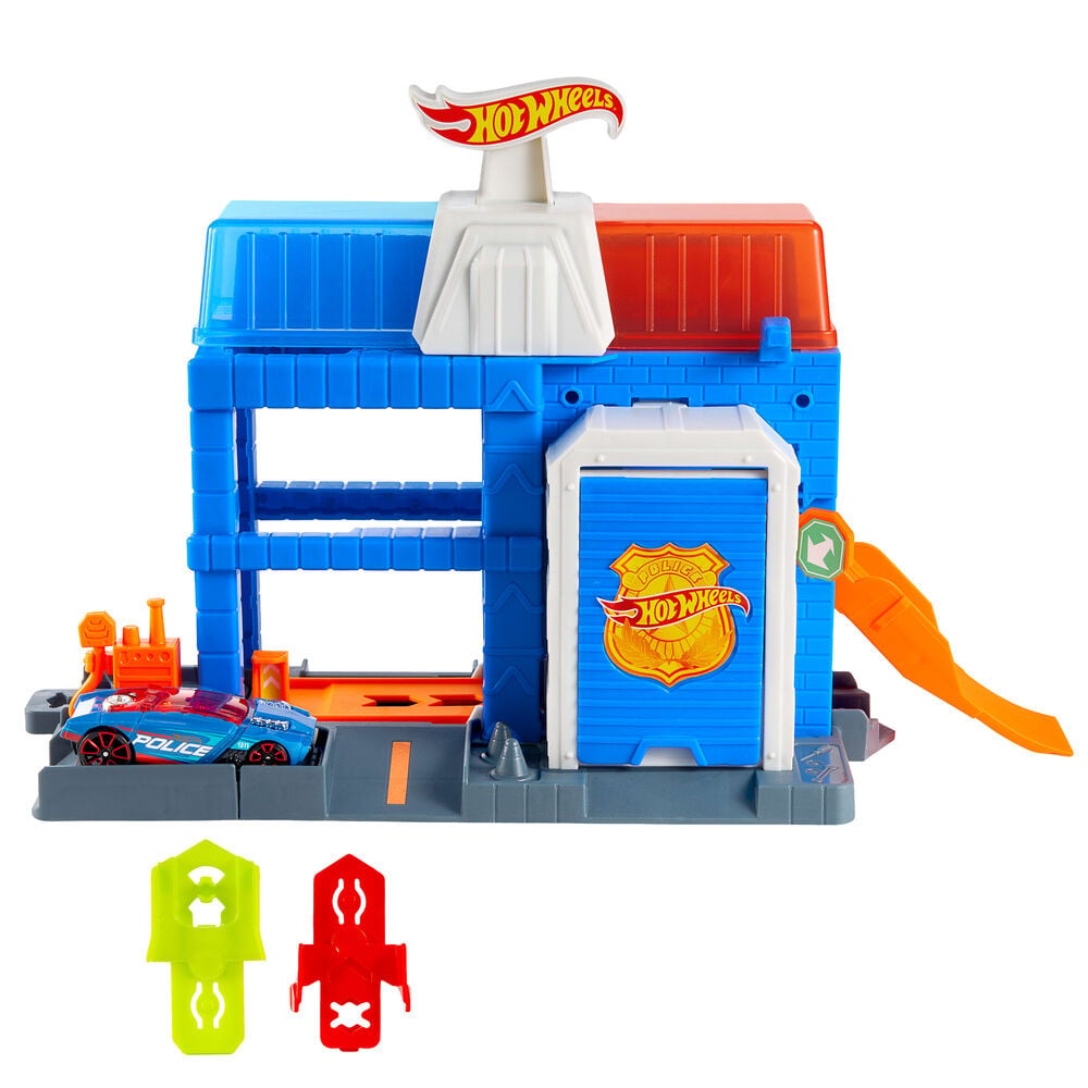 Comisaria Policia Hot Wheels City - imagen 2