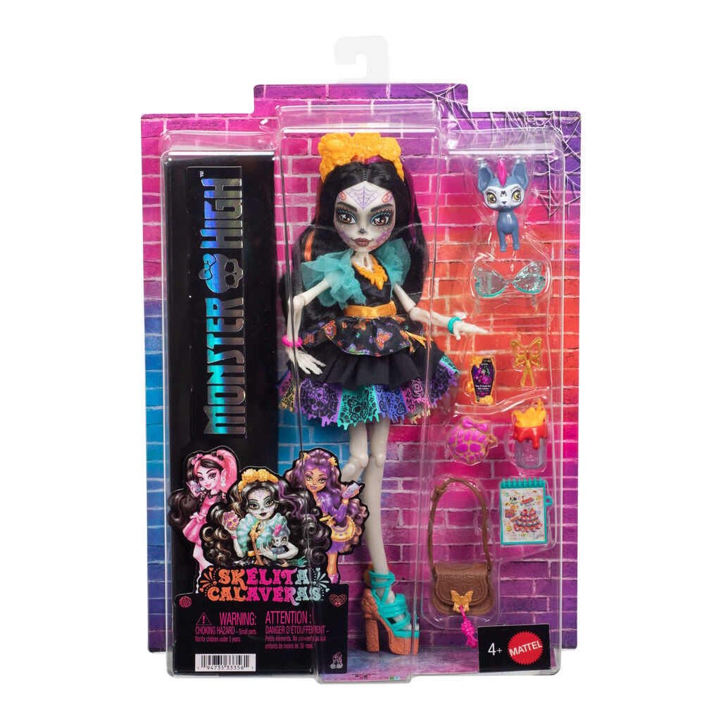 Muñeca Skelita Calaveras Monster High - imagen 4