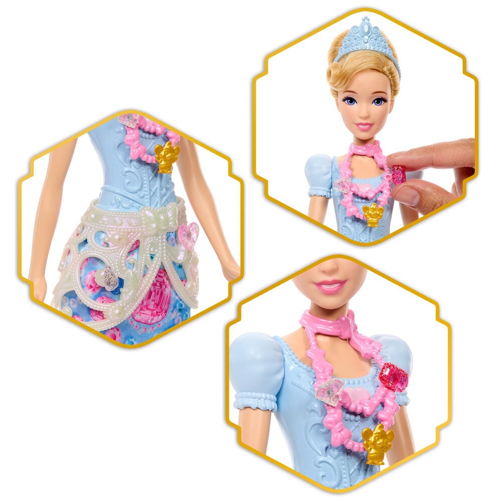 Muñeca Reveal Cenicienta Disney - imagen 4