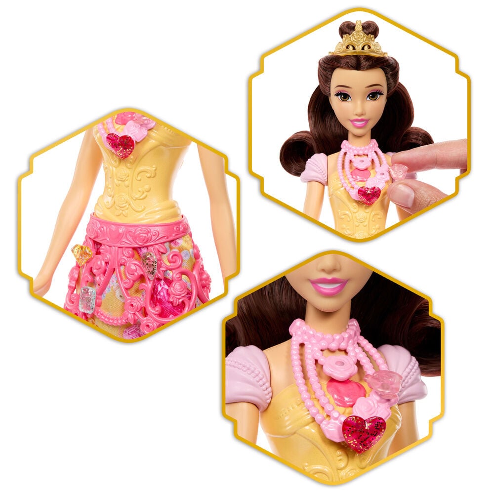 Muñeca Reveal Bella La Bella y la Bestia Disney - imagen 4