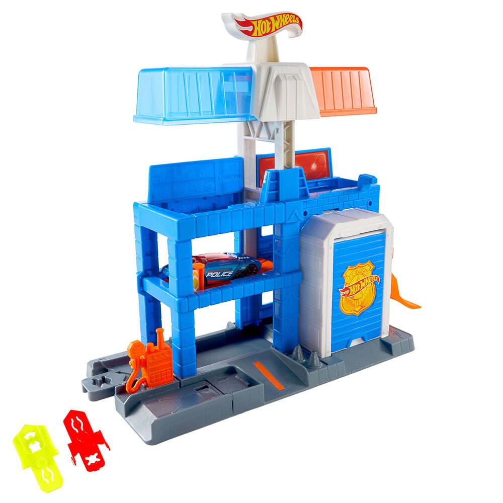 Comisaria Policia Hot Wheels City - imagen 4