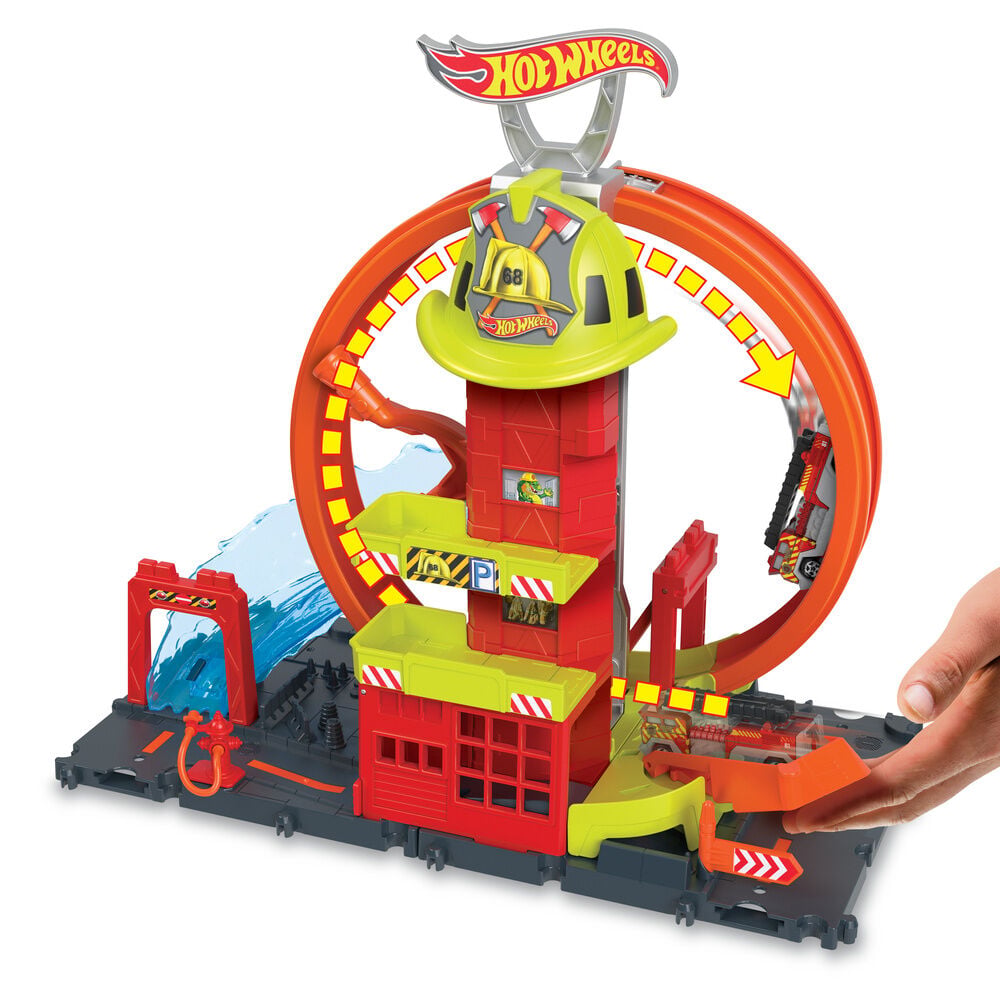 Estacion de Bomeros Hot Wheels City - imagen 4