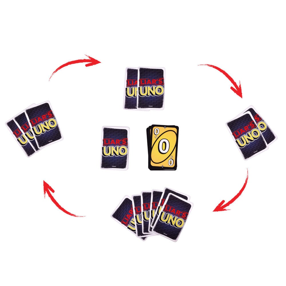 Juego cartas UNO Liars - imagen 5