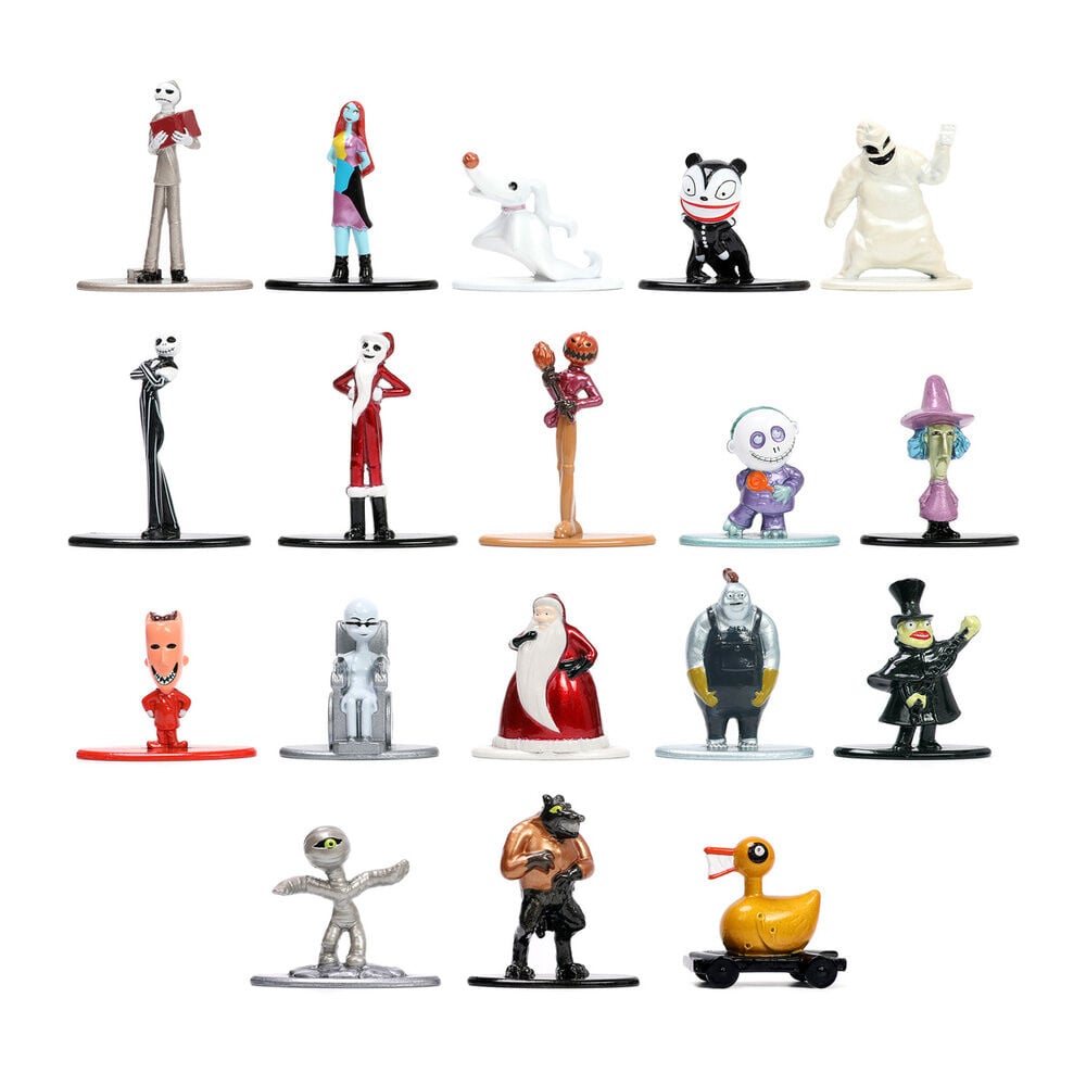 Blister 18 figuras metalfigs Pesadilla antes de Navidad Disney 4cm - imagen 2
