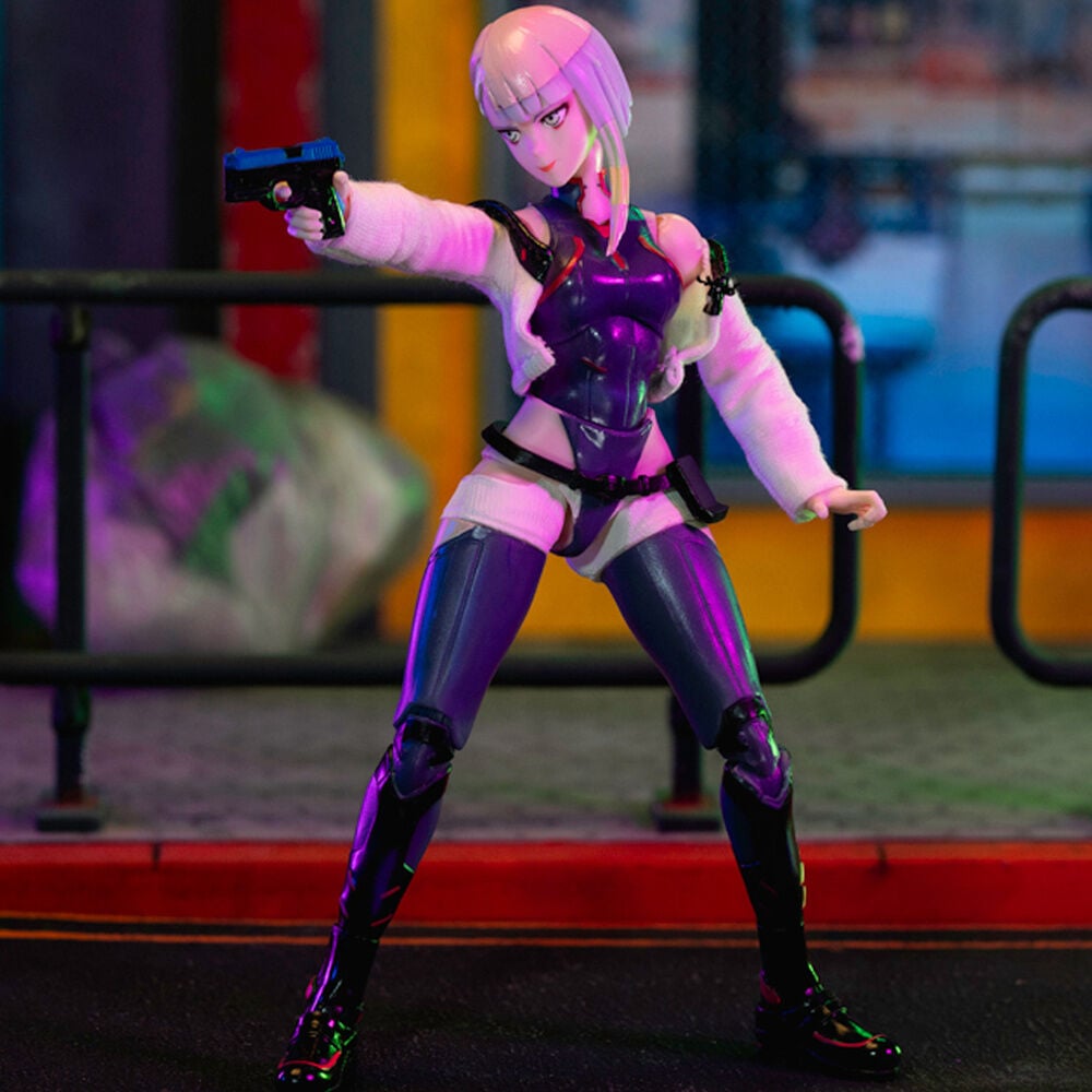 Figura Lucy Cyberpunk Edgerunners 15cm - imagen 4