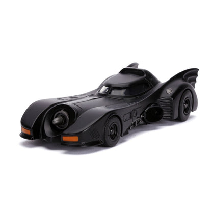 Blister figura Batman + Coche Batmovil 1989 metal DC Comics - imagen 3