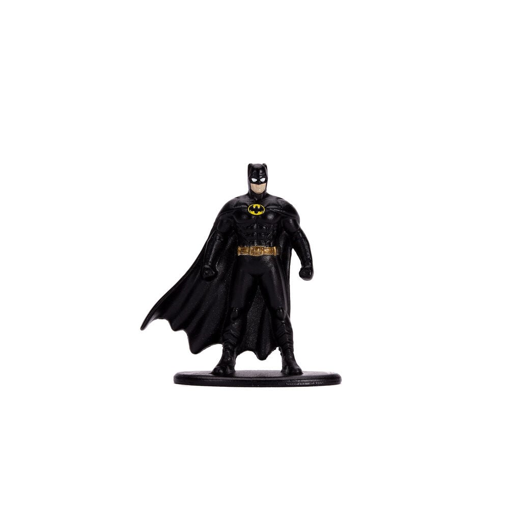 Blister figura Batman + Coche Batmovil 1989 metal DC Comics