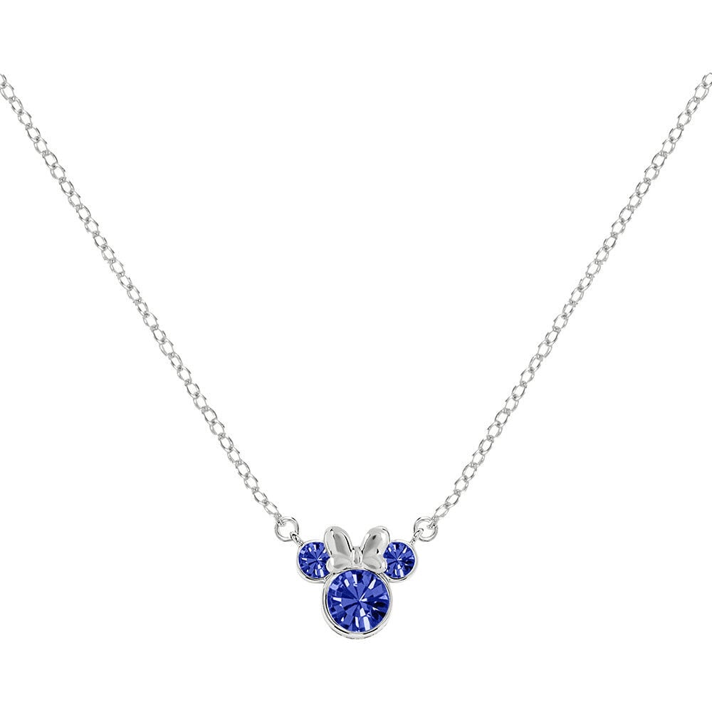 Colgante Septiembre Minnie Disney plata