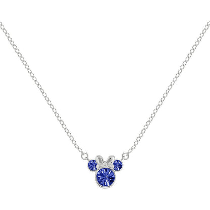 Colgante Septiembre Minnie Disney plata