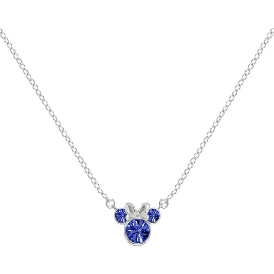 Colgante Septiembre Minnie Disney plata