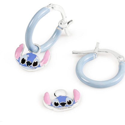 Pendientes Charm Stitch Disney plata - imagen 2