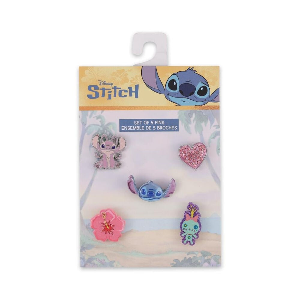 Set 5 pins Stitch Disney - imagen 2