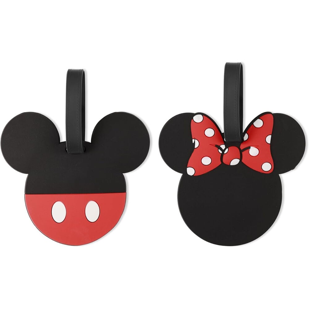 Set 2 Etiquetas de Equipaje Mickey & Minnie Disney - imagen 2