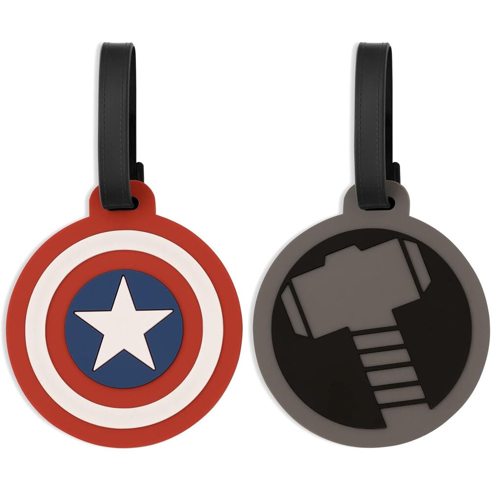 Set 2 Etiquetas de Equipaje Los Vengadores Avengers Marvel - imagen 2
