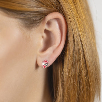 Pendientes Spiderman Marvel plata - imagen 3