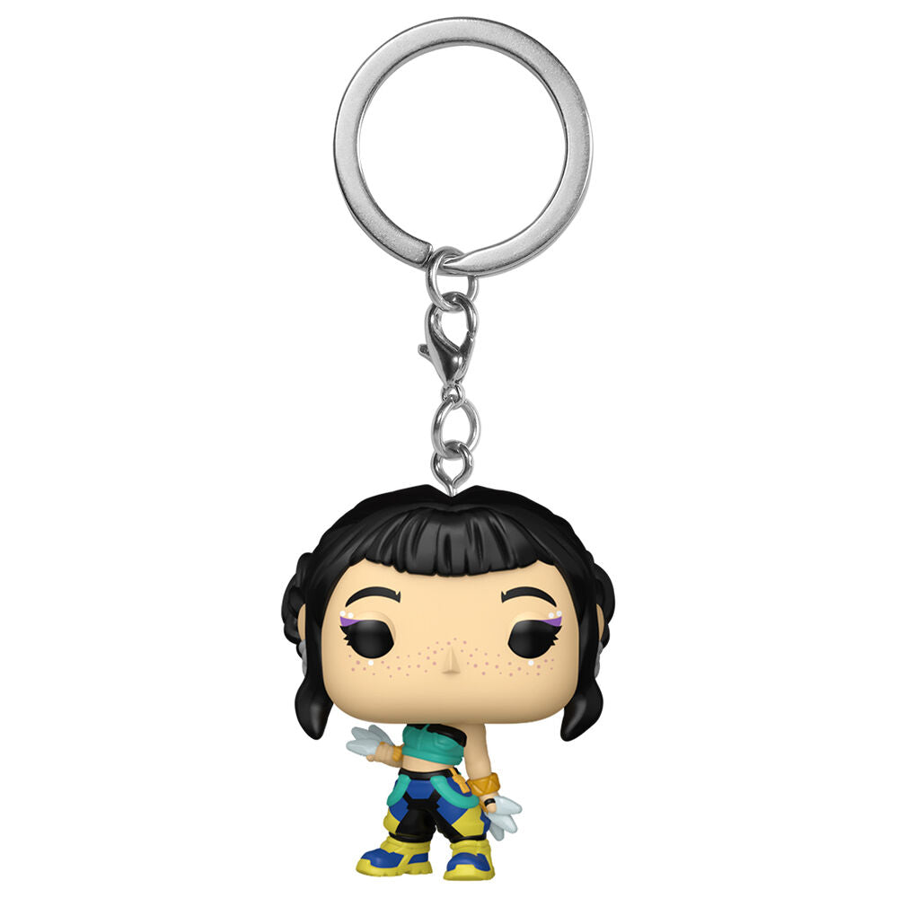 Llavero Pocket POP KPop Demon Hunters Zoey - imagen 2