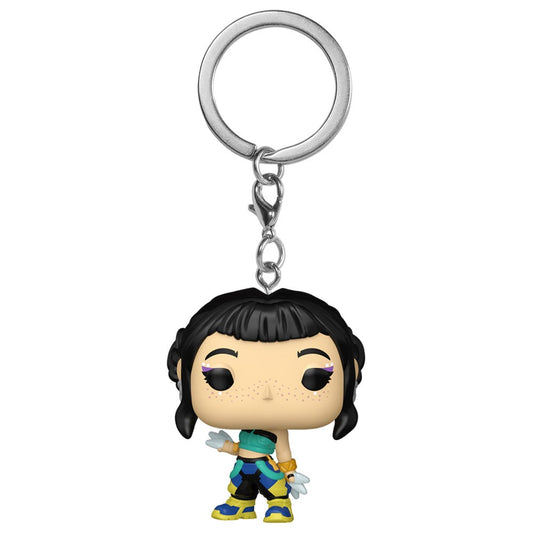 Llavero Pocket POP KPop Demon Hunters Zoey