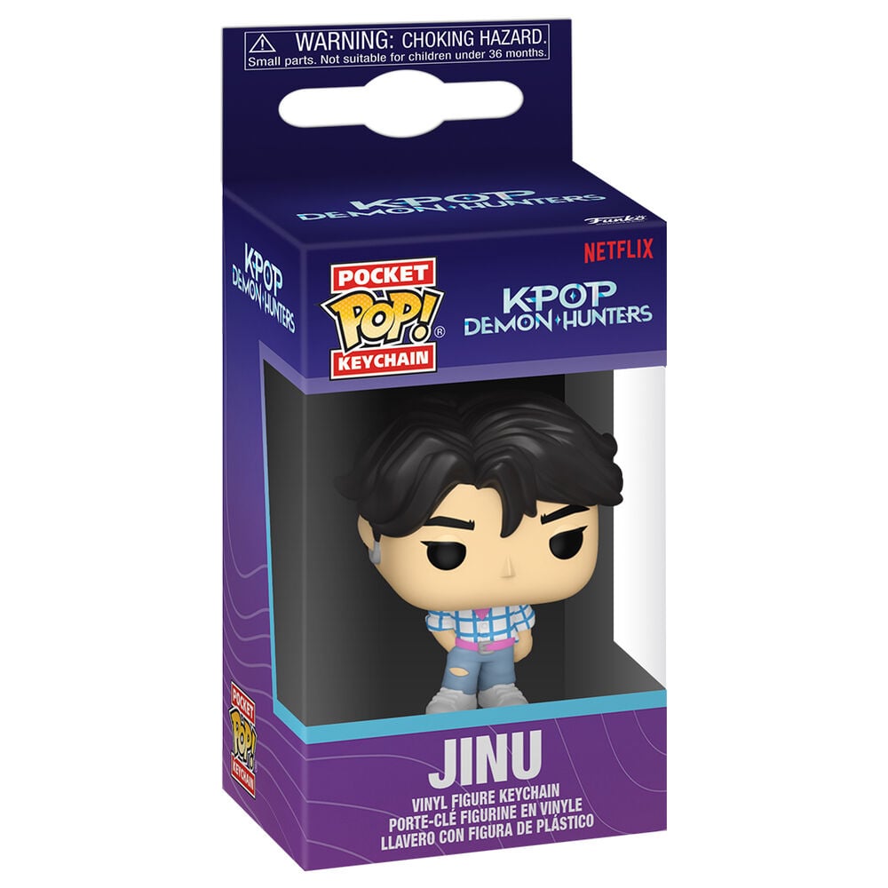 Llavero Pocket POP KPop Demon Hunters Jinu - imagen 2
