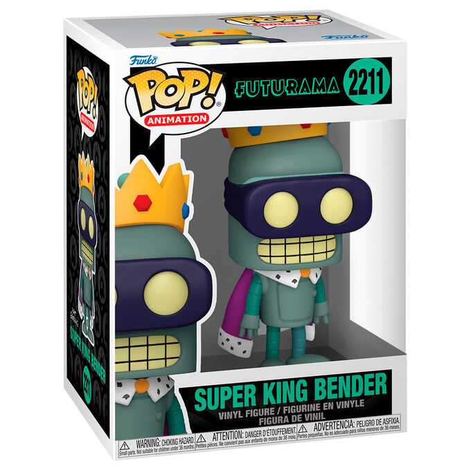 Figura POP Futurama Super King Bender - imagen 2