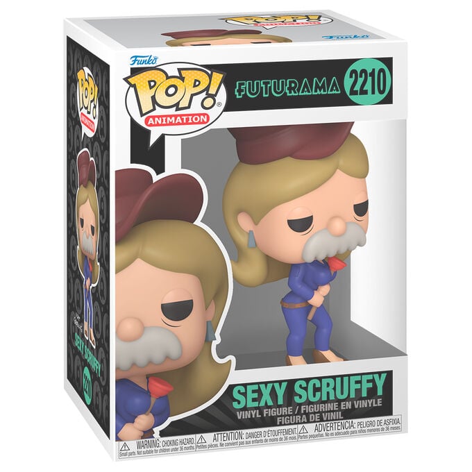 Figura POP Futurama Sexy Scruffy - imagen 2