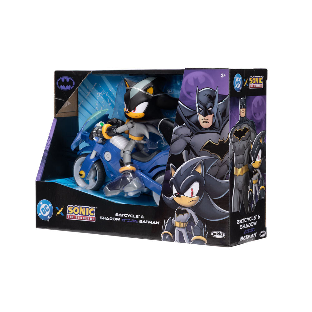 Figura Shadow con Batmovil Sonic The Hedgehog 12cm