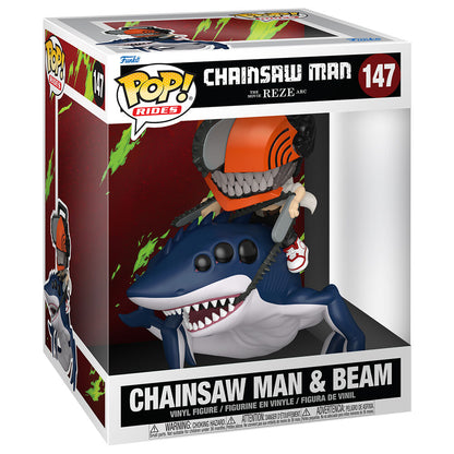 Figura POP Rides Deluxe Chainsaw Man El Arco de Reze Chainsaw Man & Beam
