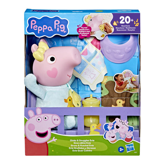 Muñeca Evie Gruñidos y Abrazos Peppa Pig - imagen 2