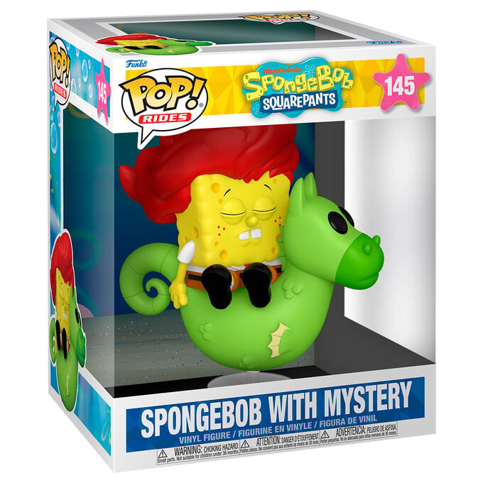 Figura POP Rides Deluxe Bob Esponja SquarePants Spongebob with Mystery - imagen 2