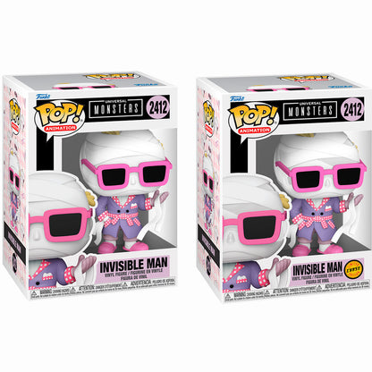 Figura POP Universal Monsters Invisible Man 5 + 1 Chase - imagen 5
