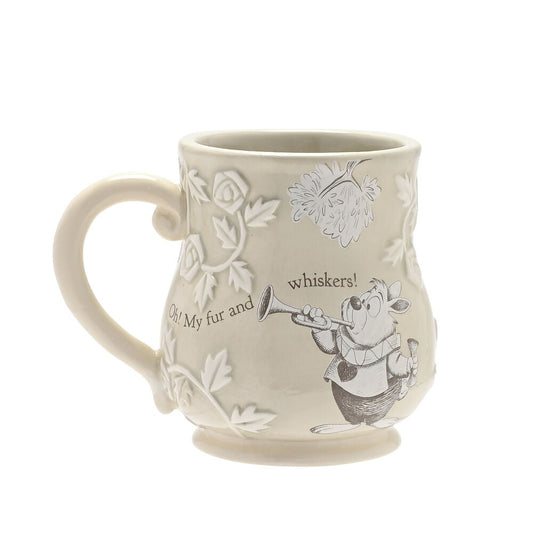 Taza Conejo Blanco Alicia en el Pais de las Maravillas Disney