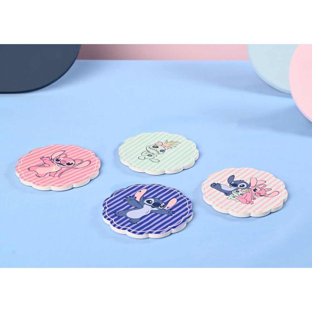 Set 4 posavasos ceramica Stitch Disney - imagen 4