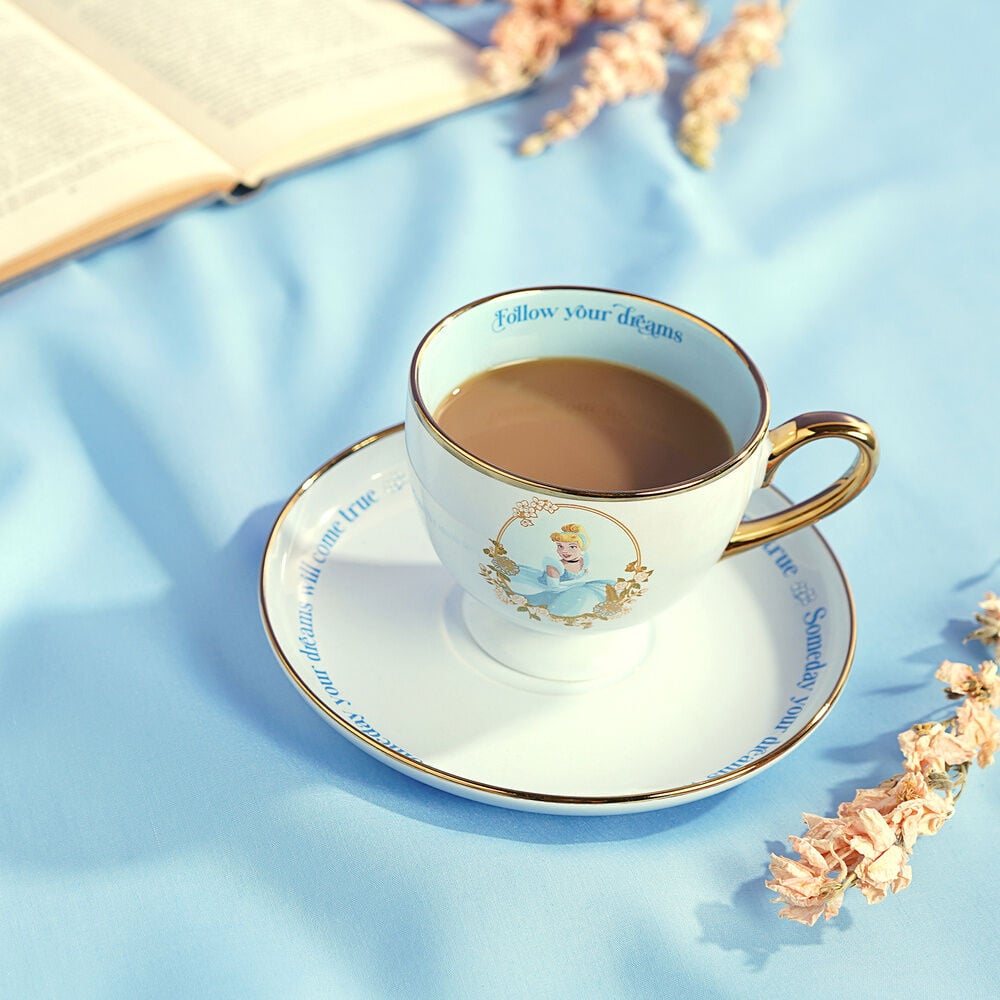 Taza te y platillo Cenicienta Princesas Disney