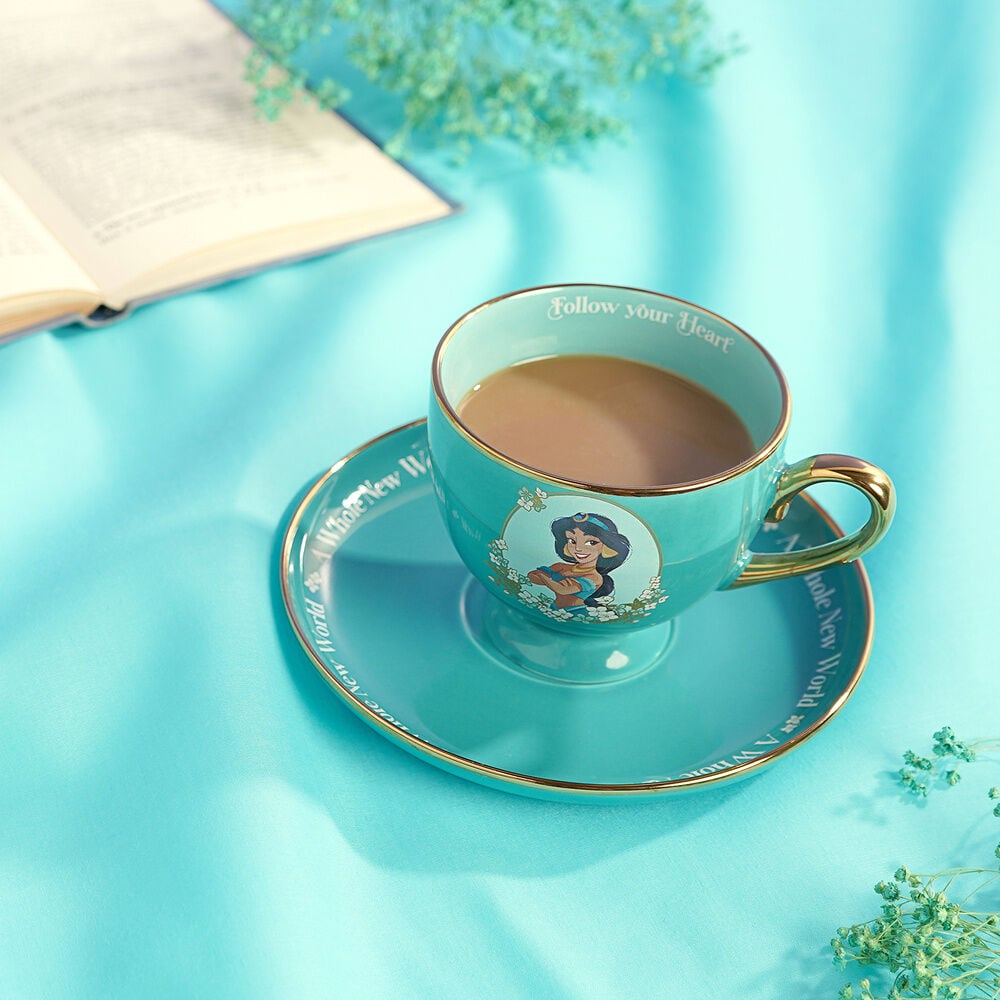 Taza te y platillo Jasmine Princesas Disney - imagen 6