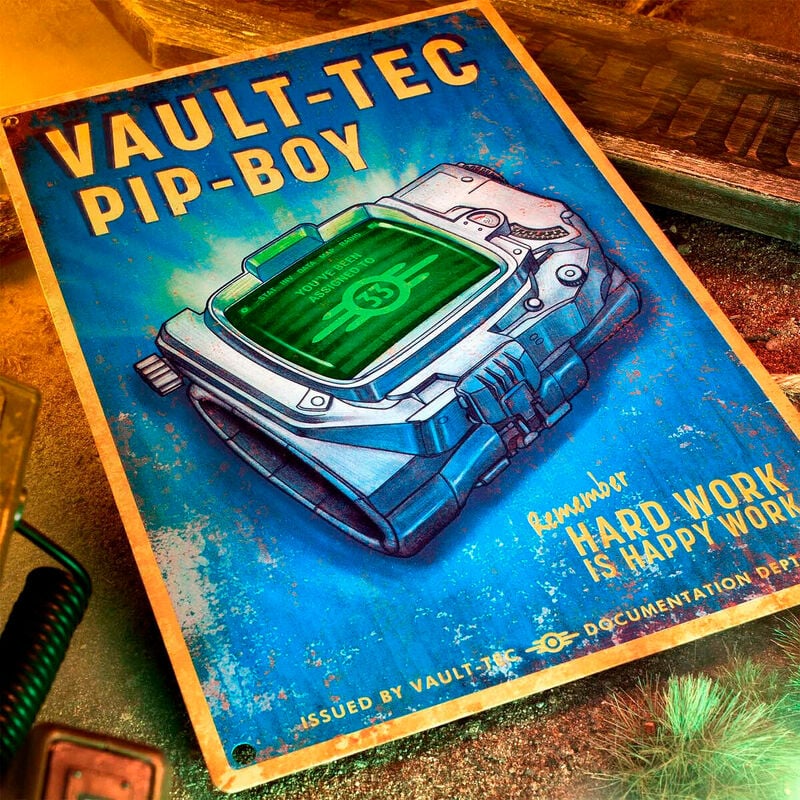 Caja metalica Tesoros del Yermo Fallout - imagen 14