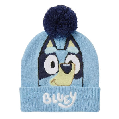 Conjunto gorro guantes bufanda cuello Bluey - imagen 3