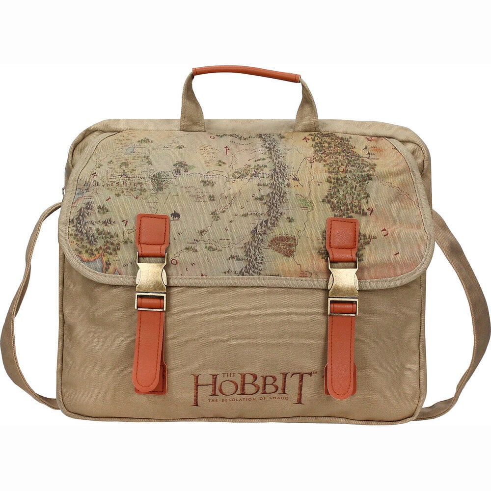 Bolso bandolera tela Mapa Hobbit - imagen 3